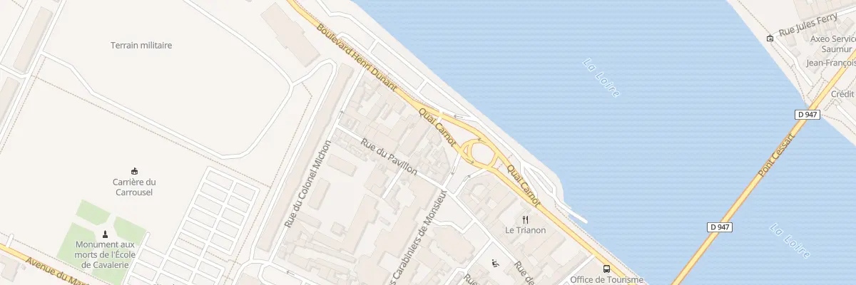 Plan du 24 Quai Carnot à Saumur