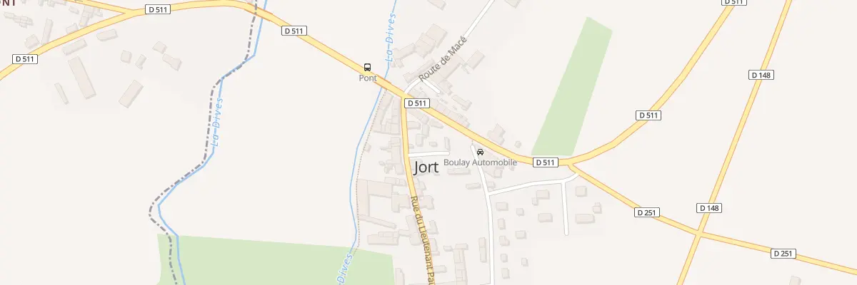 Plan du 4 Rue Lieutenant Paul Duhomme à Jort