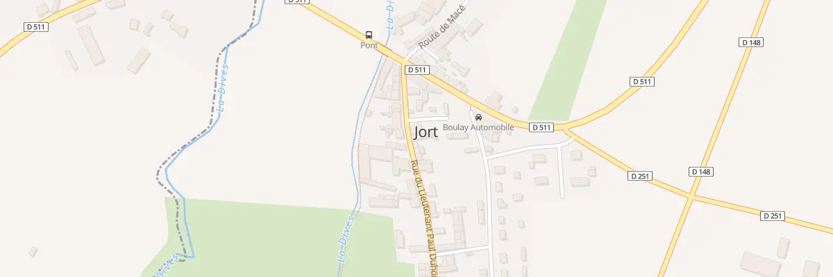 Plan du 5133 Le Bourg à Jort