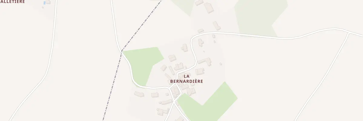 Plan du 19 La Bernardiere à Saint-Vincent-la-Châtre