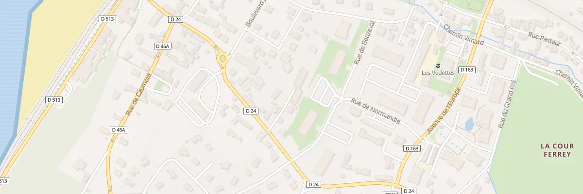 Plan du 13 Rue de la Vallée à Houlgate