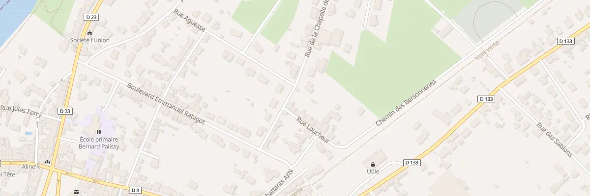 Plan du 1 Rue Loucheur à Malicorne-sur-Sarthe