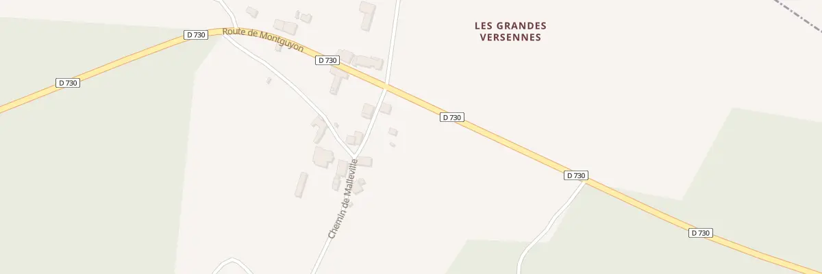 Plan du 5598 Malleville Sud à Saint-Aigulin