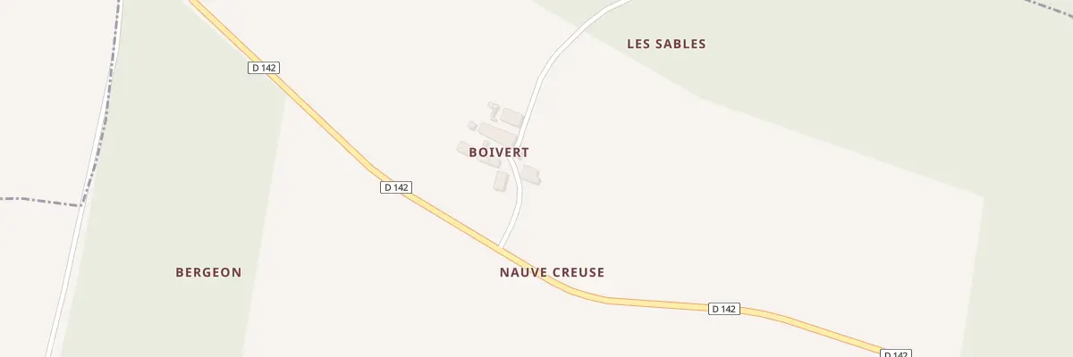 Plan du 2 Boivert à Boscamnant