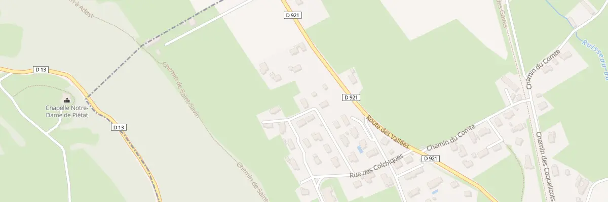 Plan du 10 Rue des Gentianes à Adast
