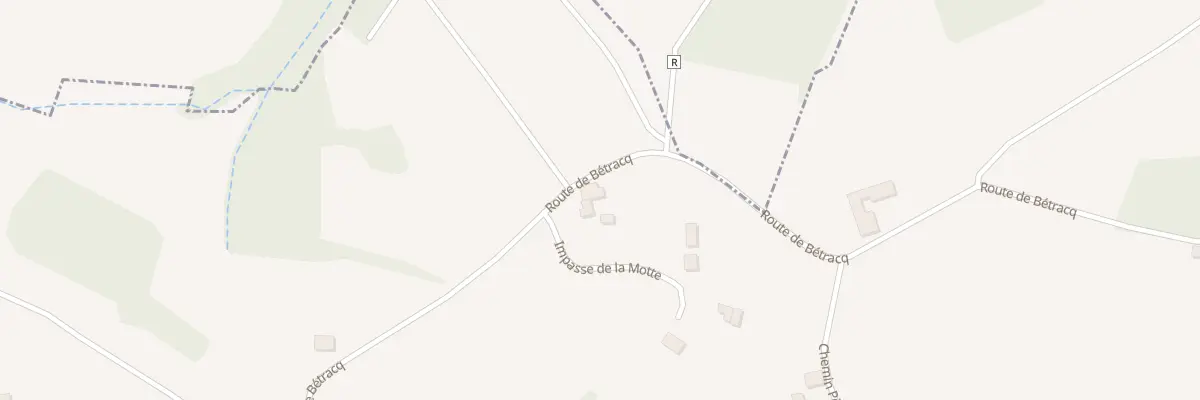 Plan du 2 Rte de Bétracq à Lasserre