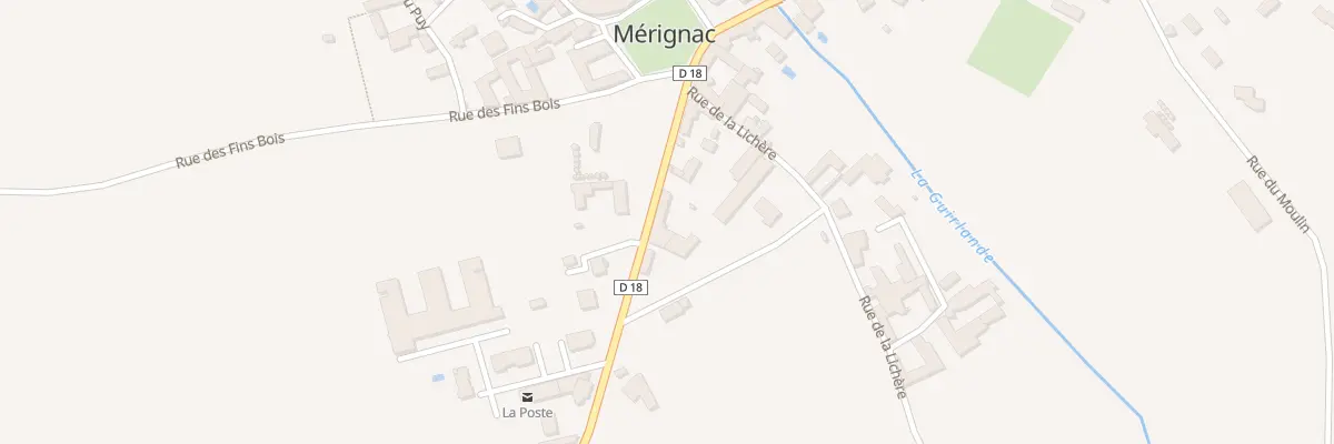 Plan du 21 Rue de la Saintonge à Mérignac