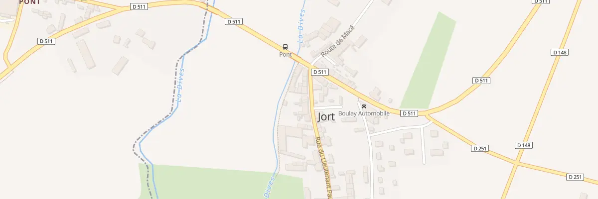Plan du 9 Rue Lieutenant Paul Duhomme à Jort