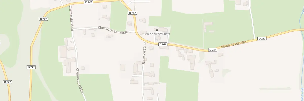 Plan du 5037 Rte de Pontiacq à Escaunets