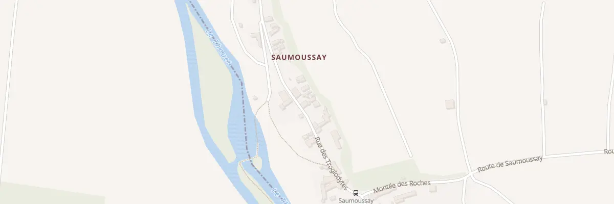 Plan du 14 Rue des Troglodytes (st Cyr) à Bellevigne-les-Châteaux