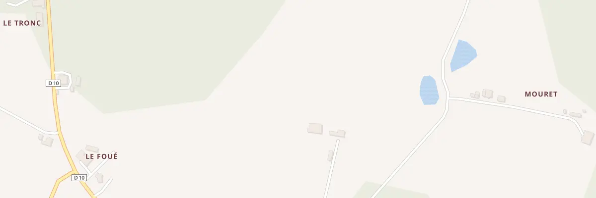 Plan du 43 La Rougue à Sendets