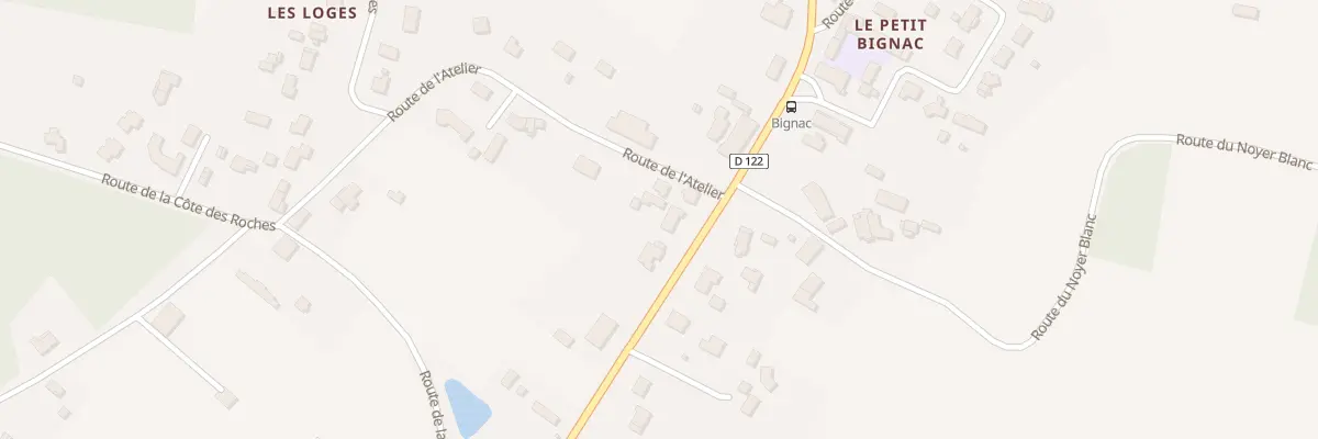 Plan du 420 Rte de Bignac à Chamadelle