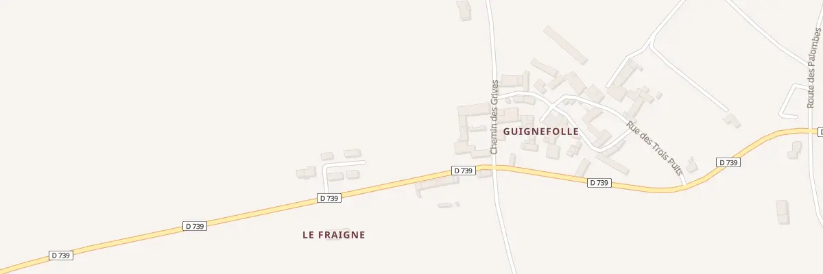 Plan du 5117 Guignefolle à Verdille