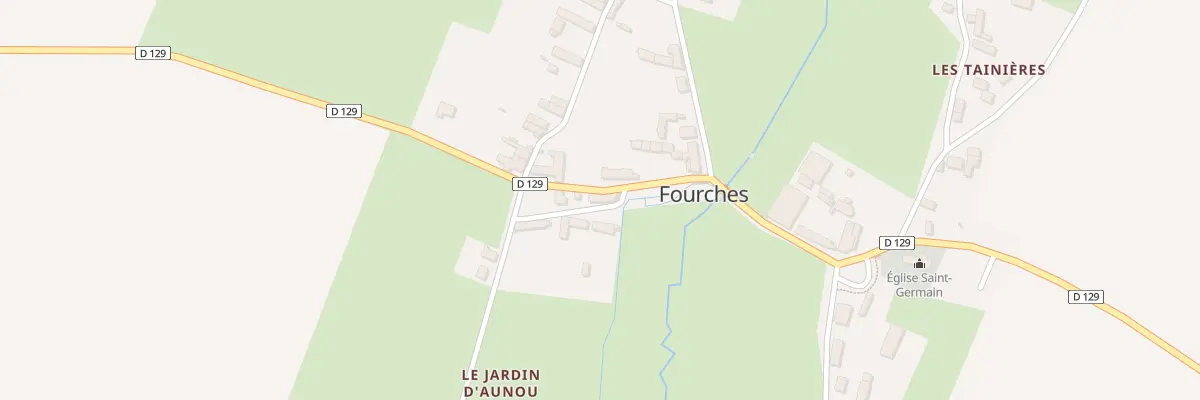 Plan du 4 Imp de la Cour d’Aunou à Fourches