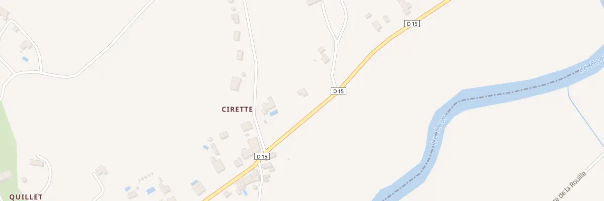 Plan du 24 Cirette à Morizès