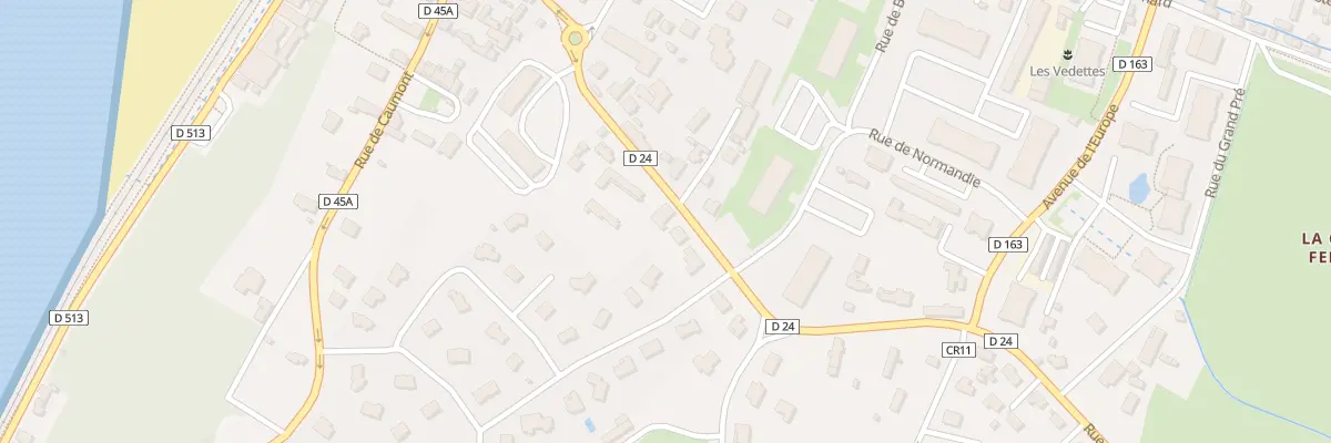 Plan du 4A Rue de la Vallée à Houlgate