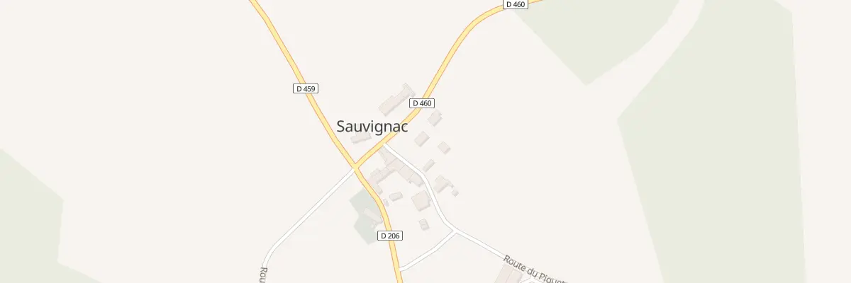 Plan du 5064 Le Bourg à Sauvignac