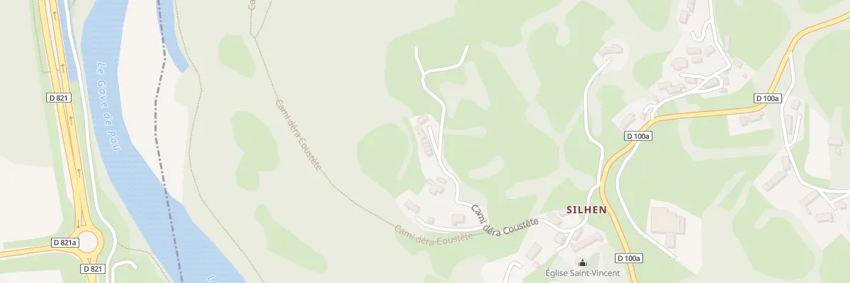 Plan du 9001 Lannes à Boô-Silhen
