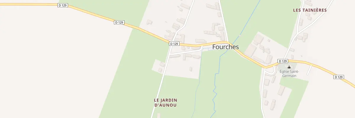 Plan du 7 Rue des Arraches à Fourches