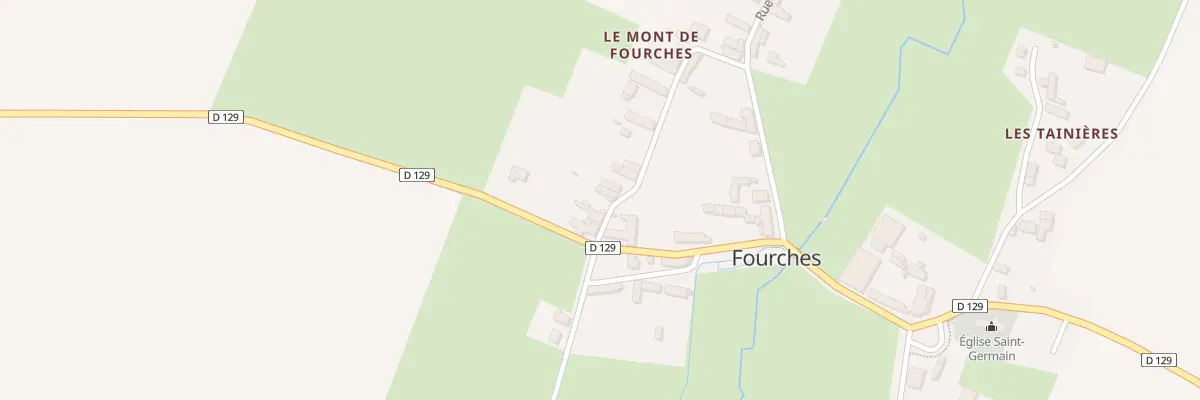 Plan du 16 Rue des Arraches à Fourches