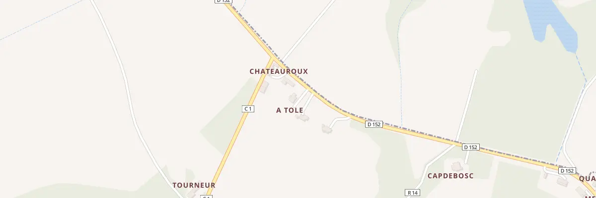 Plan du 80 Rte de Saint-Griède à Maulichères