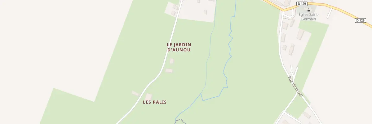 Plan du 305 Le Jardin d’Aunou à Fourches