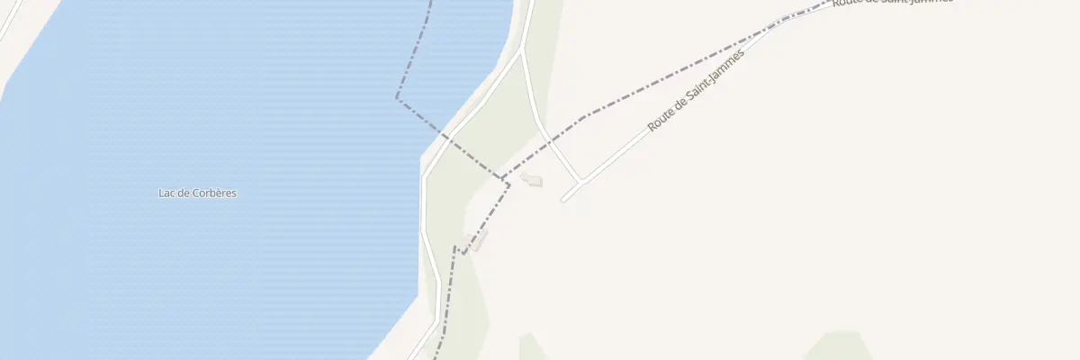 Plan du 2 Rte de Saint Jammes à Bassillon-Vauzé