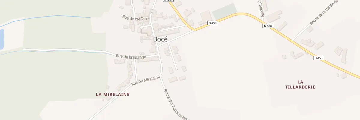 Plan du 6 Rue de l’huilerie à Baugé-en-Anjou