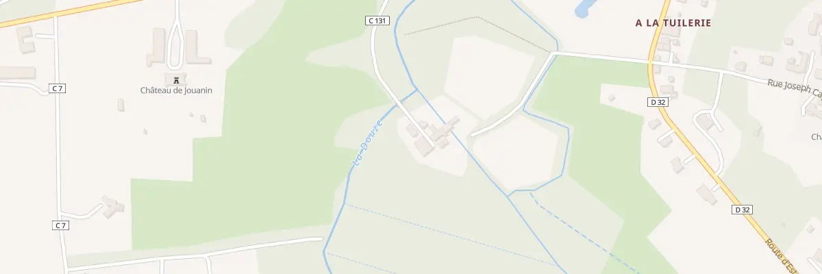Plan du 259 Rte du Moulin à Cazaubon