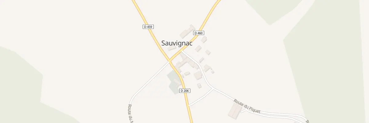 Plan du 5045 Le Bourg à Sauvignac