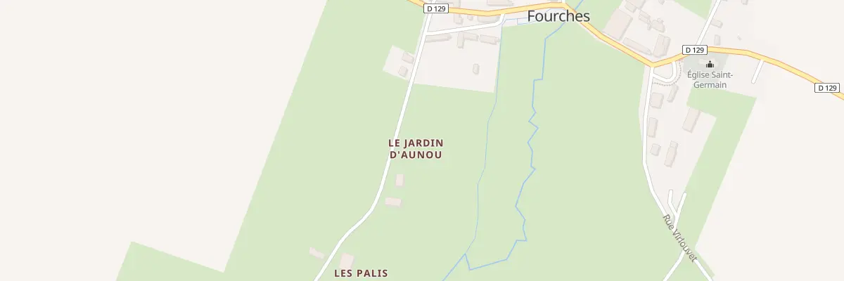 Plan du 5103 Le Jardin d’Aunou à Fourches