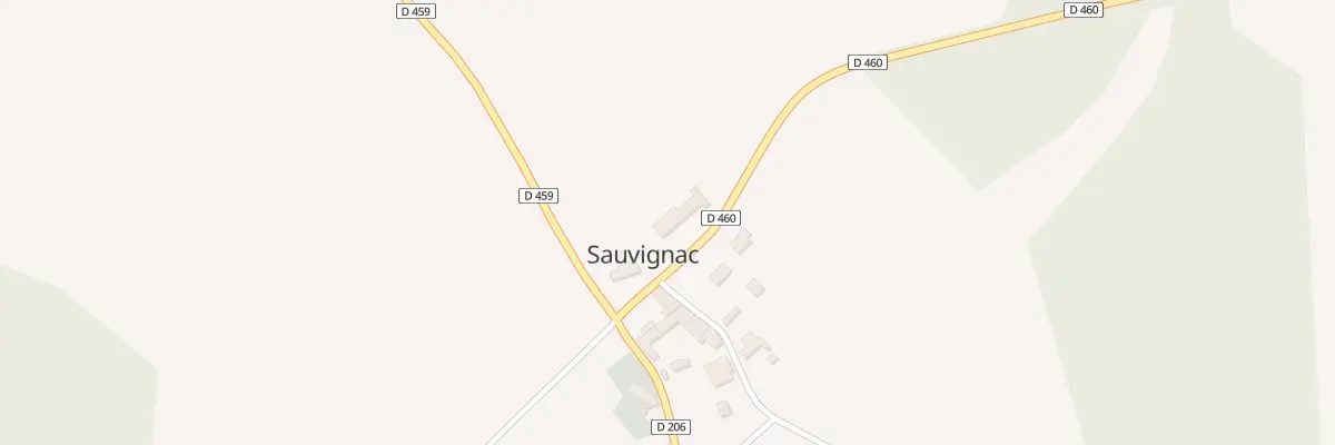 Plan du 5050 Le Bourg à Sauvignac