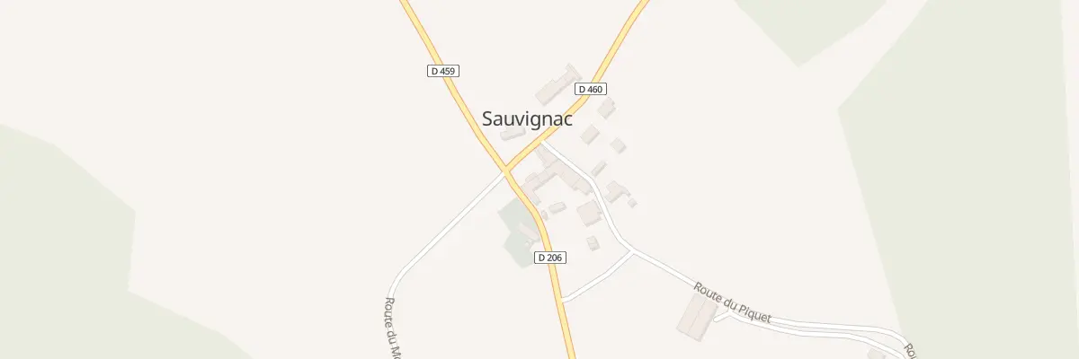 Plan du 5046 Le Bourg à Sauvignac