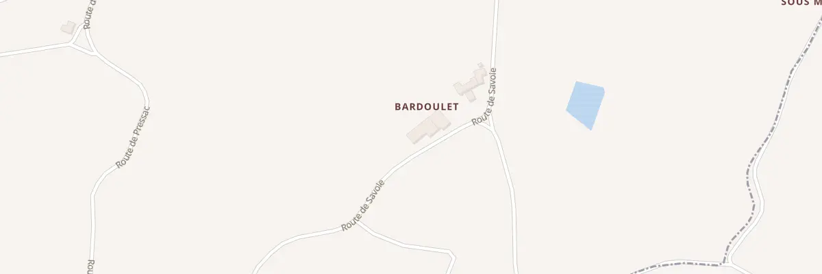 Plan du 41 Bardoulet à Saint-Étienne-de-Lisse