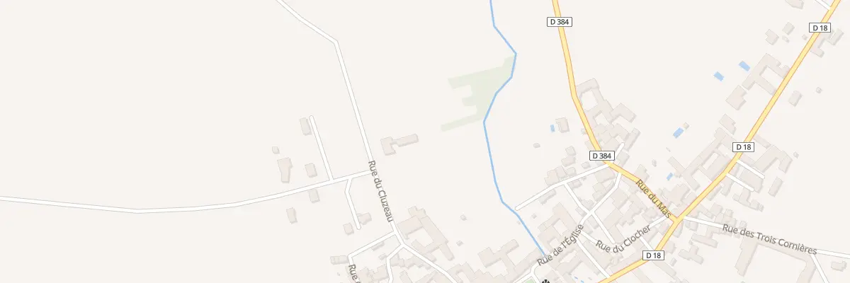 Plan du 12 Rue du Cluzeau à Mérignac
