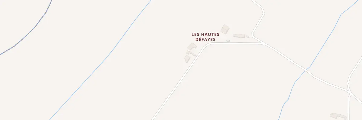 Plan du 5258 Les Hauts Defayes à Saint-Philbert-du-Peuple
