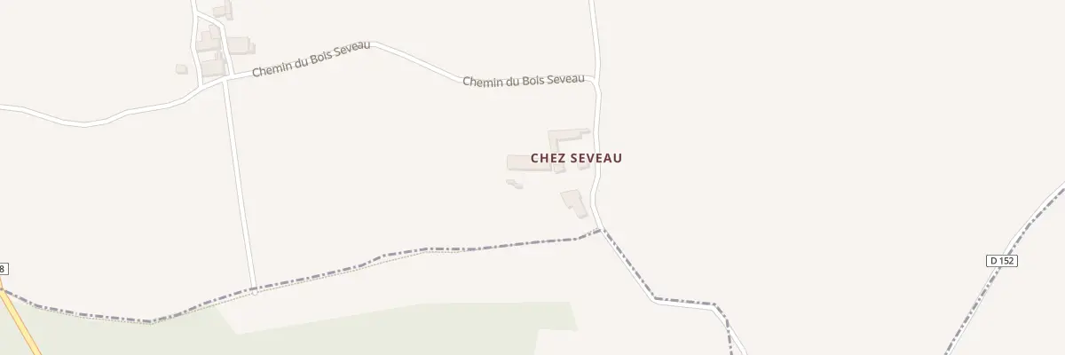Plan du 5065 Chez Seveau à Vignolles