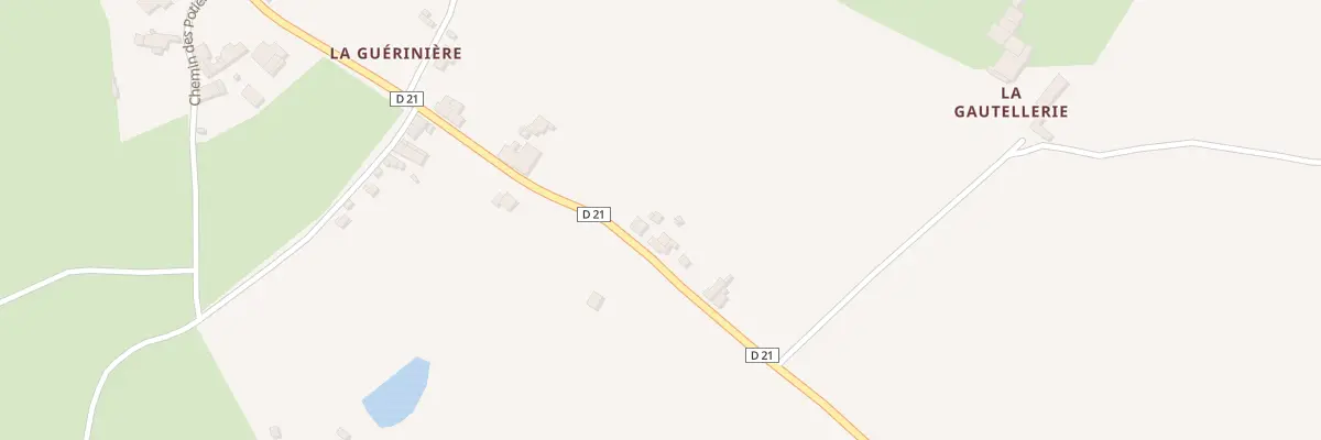 Plan du 5313 La Bechee à Ménigoute