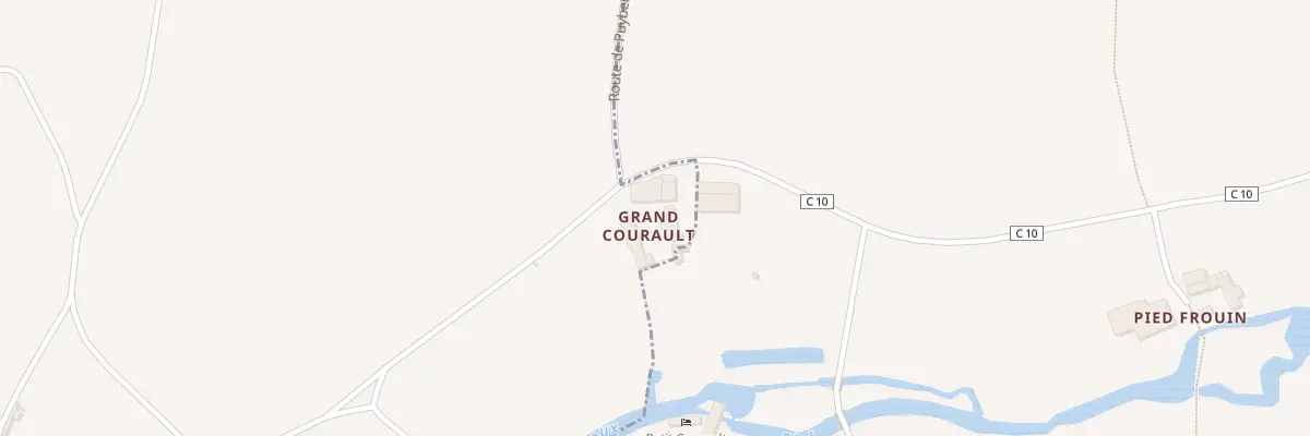 Plan du 5111 Le Grand Courault à Pamproux