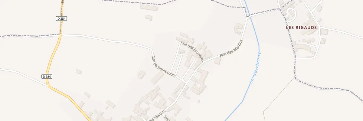 Plan du 5055 Rue des Bruyeres à Fleurac