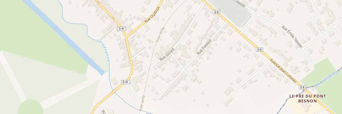 Plan du 9 Rue Girard à Malicorne-sur-Sarthe
