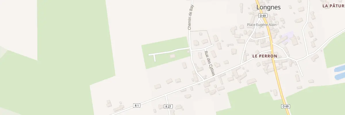 Plan du 5 Rue des Cerisiers à Longnes