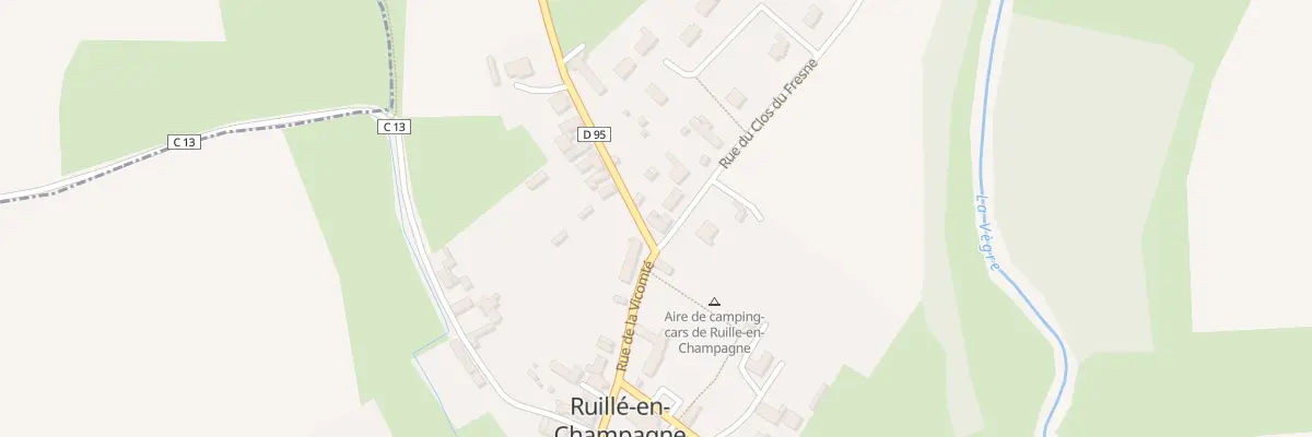 Plan du 2 Rue de la Fabrice à Ruillé-en-Champagne