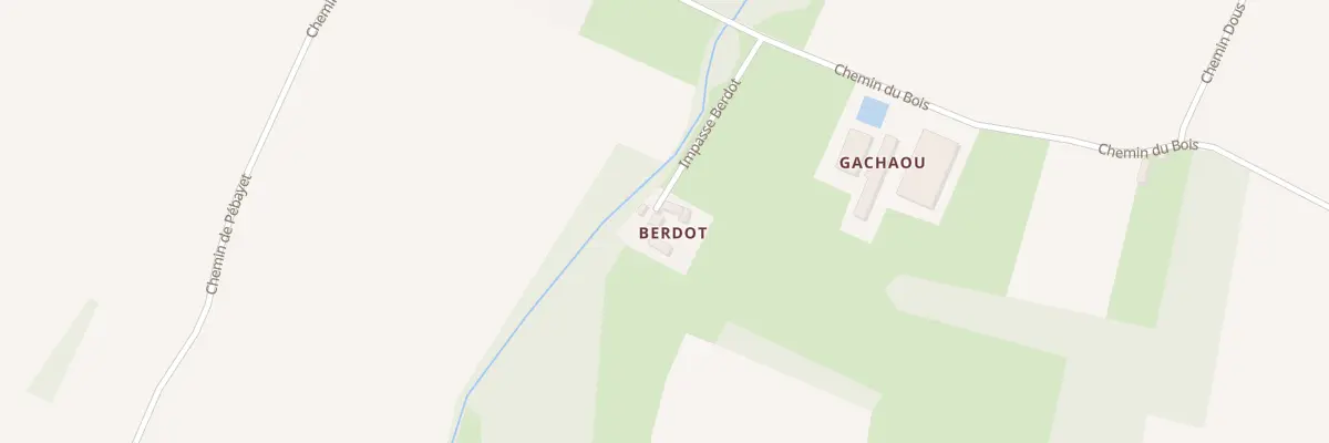 Plan du 9189 Imp Berdot à Aast