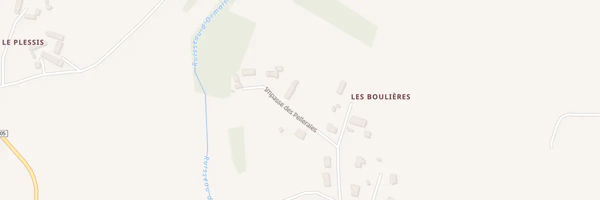 Plan du 20 Les Boulières à Saint-Pierre-des-Nids