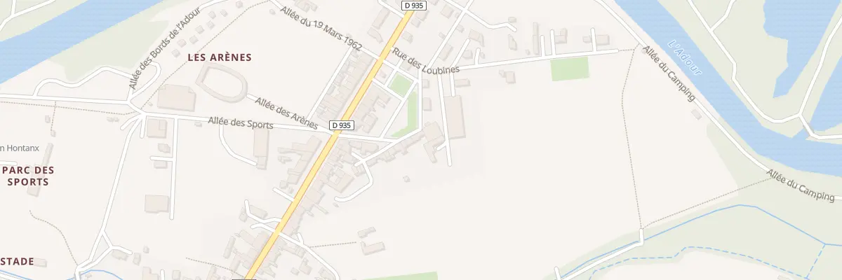 Plan du 23 Pl des Platanes à Riscle