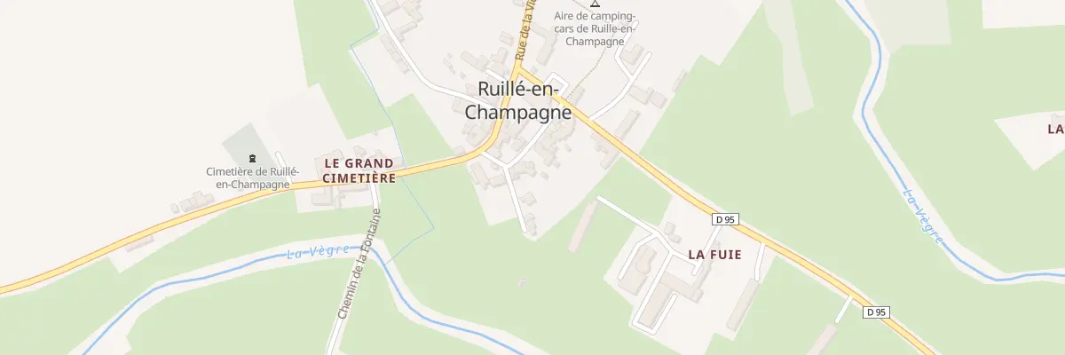 Plan du 4 Rue de l’Ancienne Ecole à Ruillé-en-Champagne