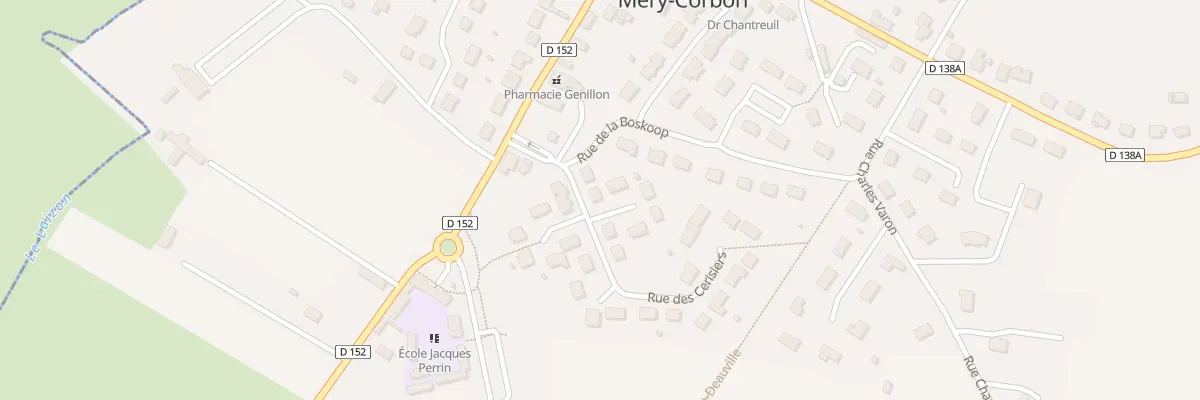 Plan du 6 Rue des Capucines à Méry-Bissières-en-Auge