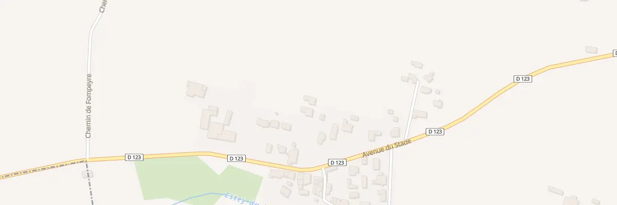 Plan du 109B Av du Stade à Saint-Magne-de-Castillon