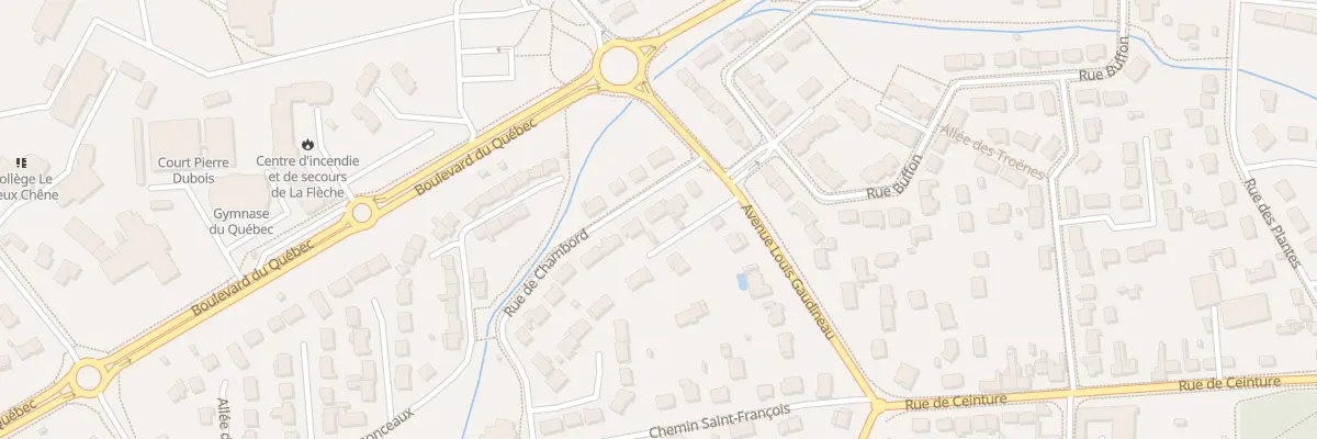 Plan du 42 Rue de Chambord à La Flèche